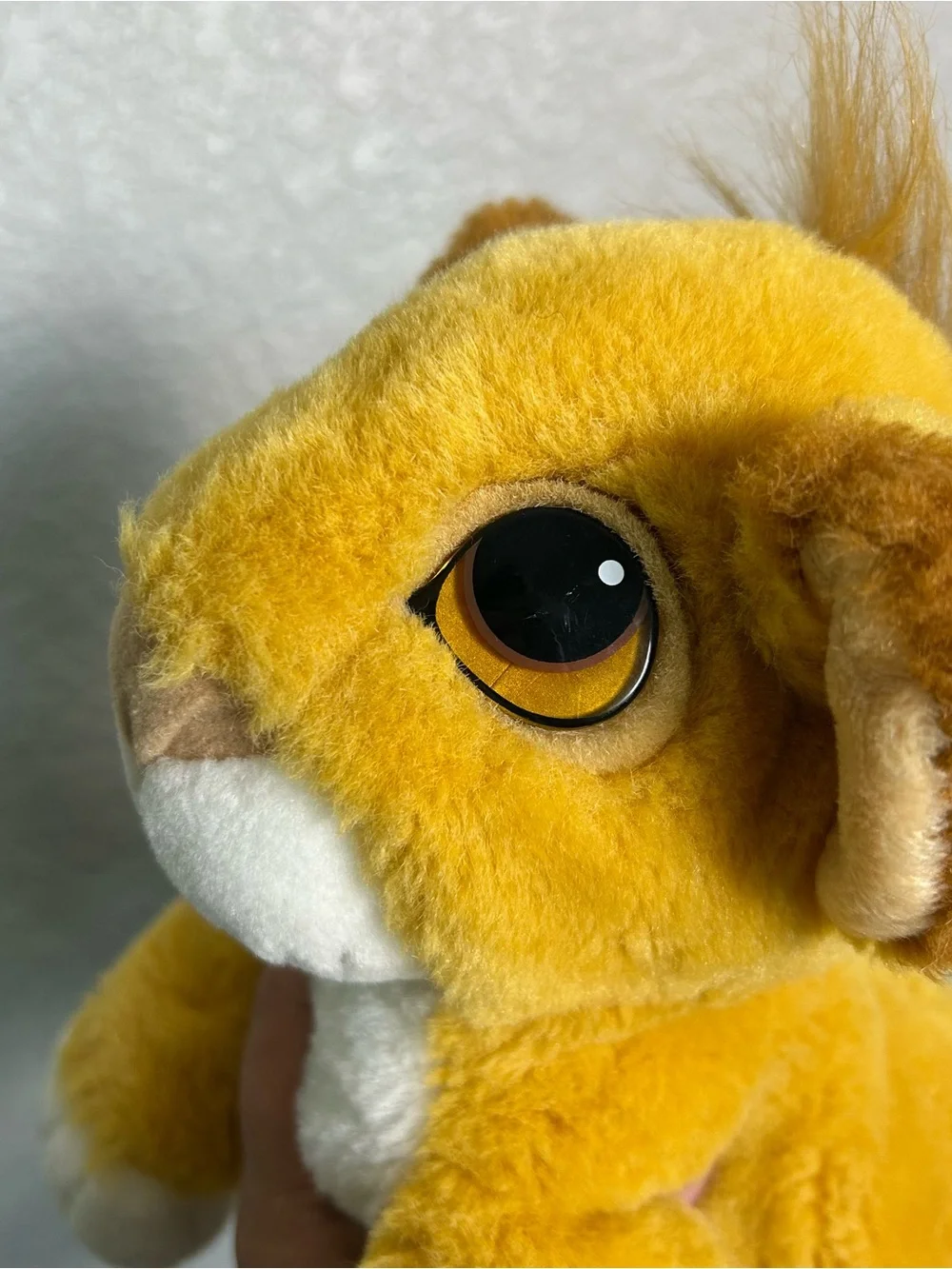 Vintage Mattel 1993 Floppy Simba Lion King Plush
